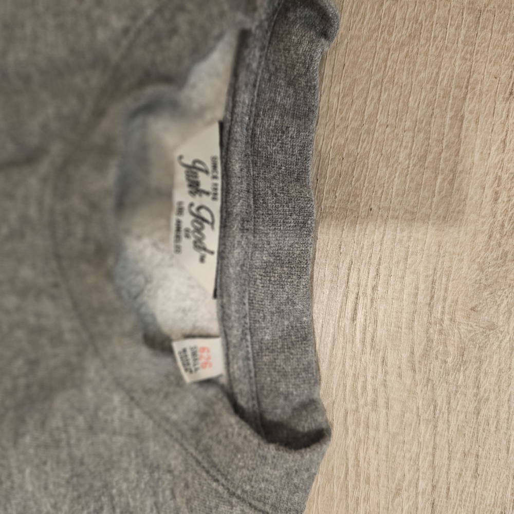 Junk Food Clothing Gray Sweatshirt